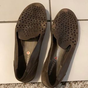 Brown Merrell Mimix flats
